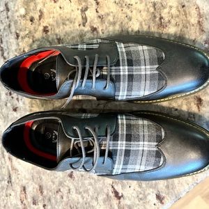 Men’s Plaid Dress Shoes
